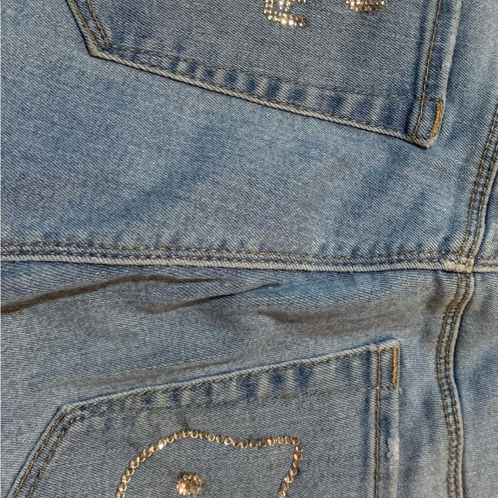 Custom Hello Kitty Rhinestone Jeans - Picture 4 of 4